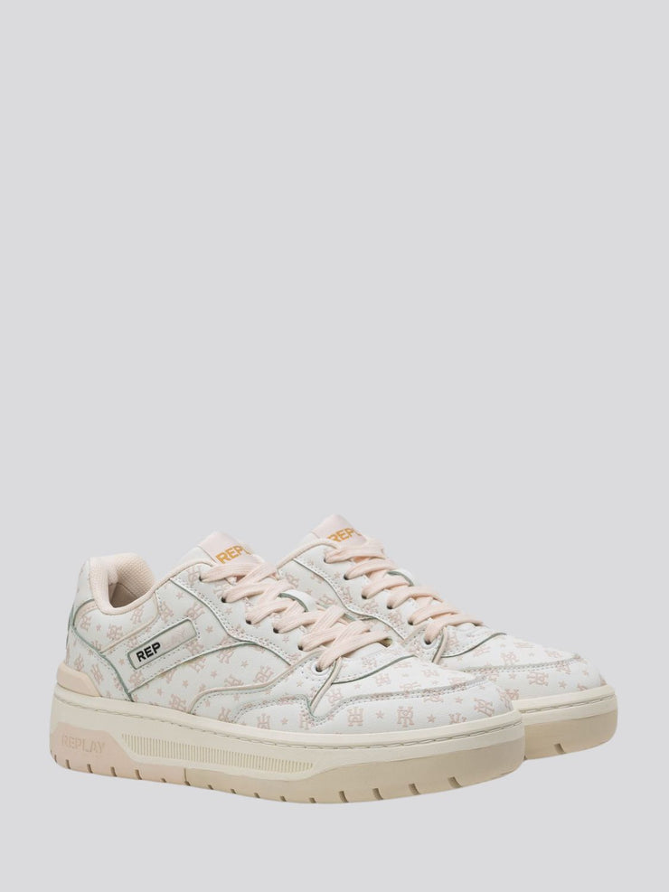 REPLAY GEMINI W TONE SNEAKERS WITH LACES