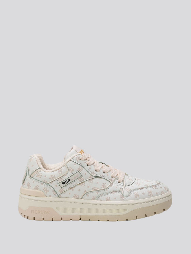REPLAY GEMINI W TONE SNEAKERS WITH LACES