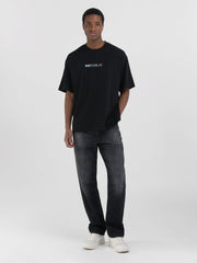 REPLAY CREW-NECK T-SHIRT WITH REPLAY X GARRIX LOGO AND LETTERING